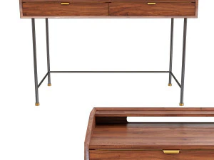 책상 라벨로 3D 모델