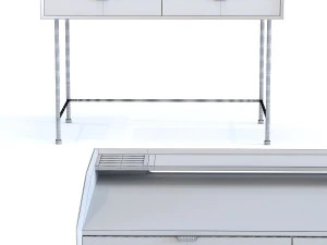 scrivania ravello Modello 3D