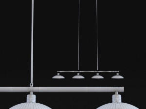 pendant lamp ufo dining quattro 3D 模型
