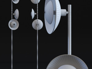 floor lamp ufo tre Modèle 3D