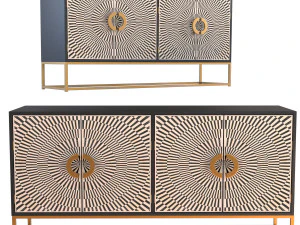 찬장 전기 3D 모델