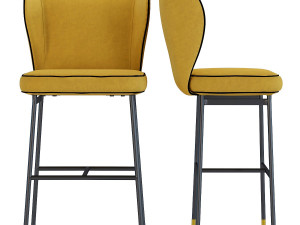 bar stool stavanger 3D Model
