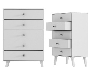 high dresser jungle fever Modello 3D