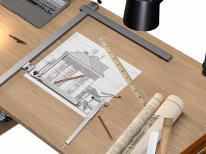 set dekor artist Modelo 3D