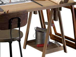 set dekor artist Modelo 3D