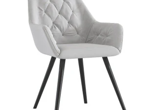 chair with armrest kira grey 3D Model