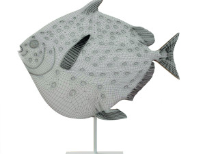 deco figurine moonfish big 3D Модель