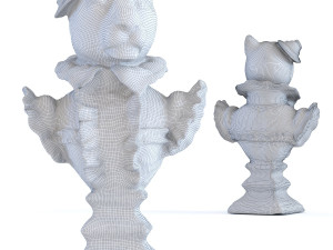 deco object madame leopard kare design 3D मॉडल