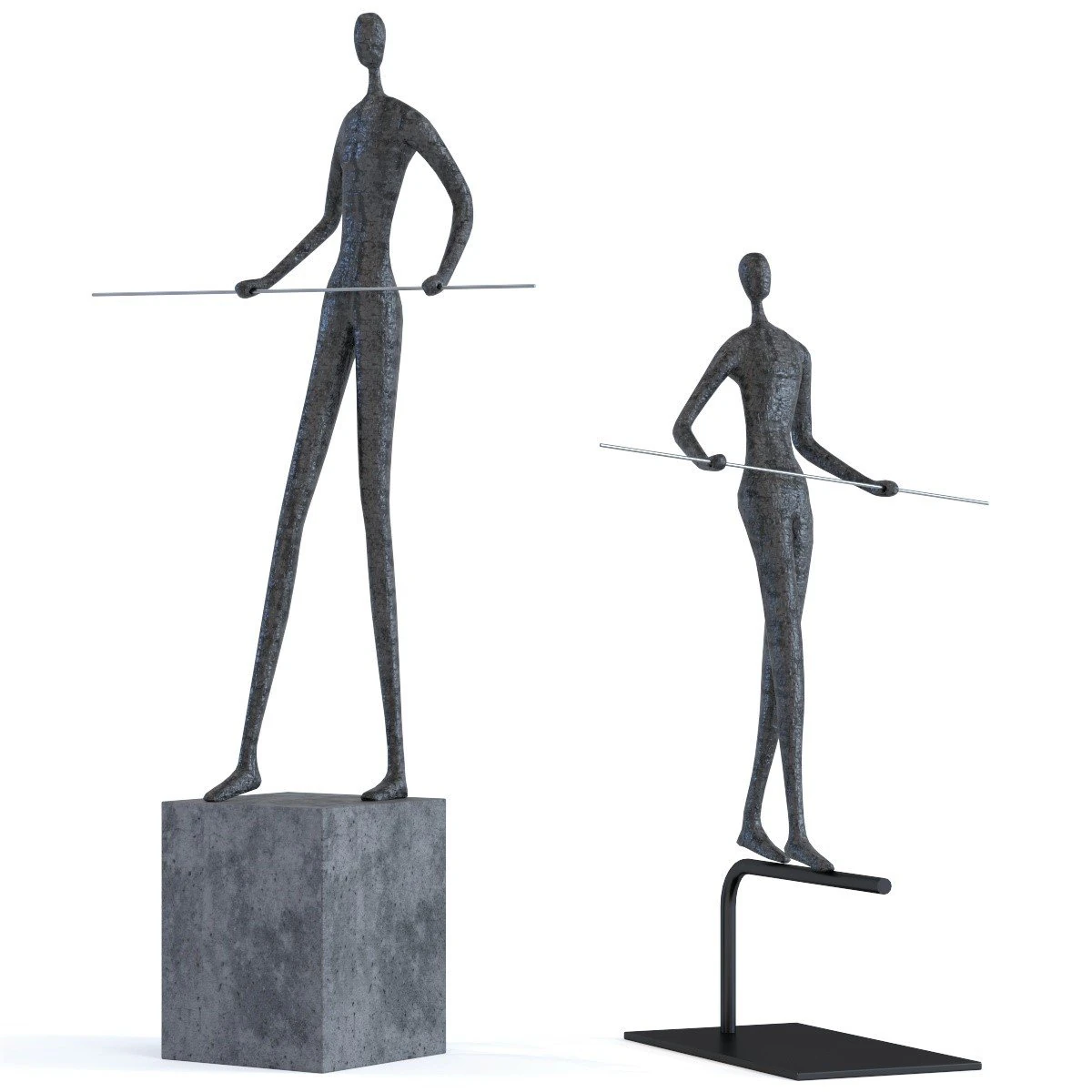 deco object trapez star 54cm 70cm 3D Model .c4d .max .obj .3ds .fbx .stl .blend
