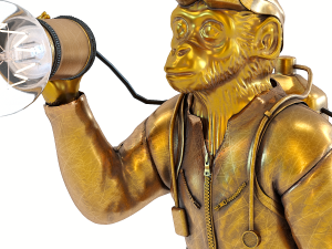 table lamp animal monkey 3Dモデル
