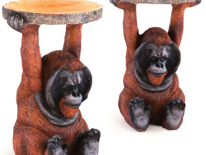side table animal orang utan Modèle 3D