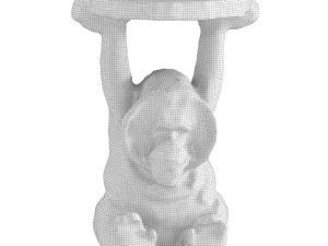 side table animal orang utan 3D Модель