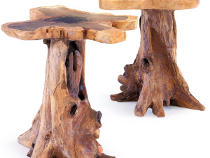 side table tree small kare design 3D Model