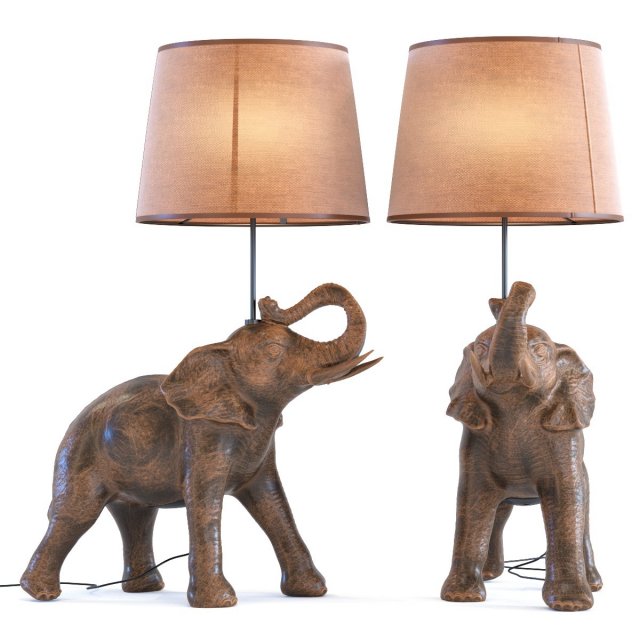 Oka elephant lamp new arrivals