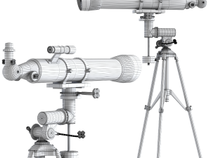telescoope Modèle 3D