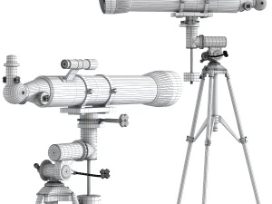 telescoope 3D Model