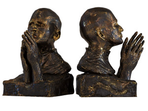 sculpture praying 3D Model