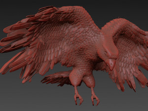 pendant lamp eagle kare design 3D Model