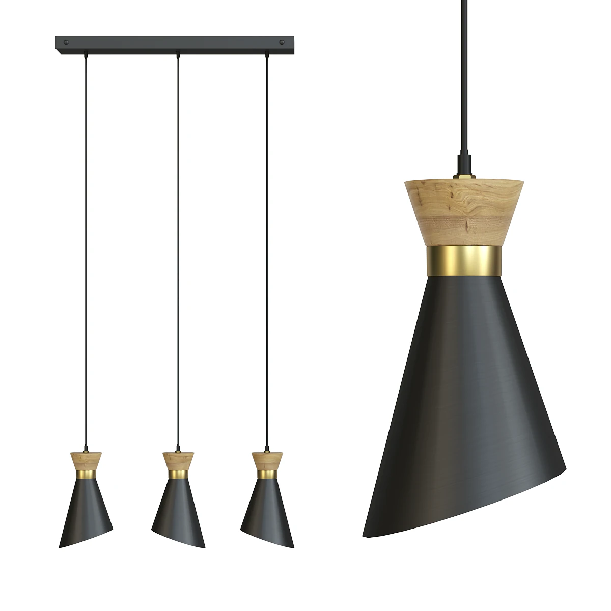 Aldan pendant light 3D Model .c4d .max .obj .3ds .fbx .stl .blend 