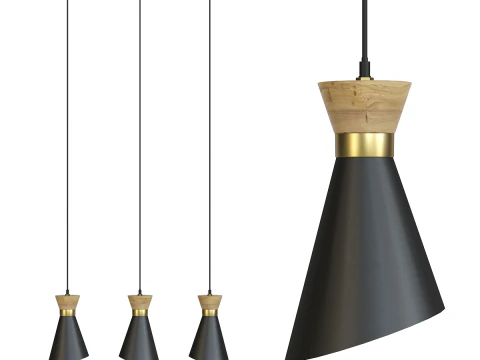 알단 펜던트 조명 3D 모델