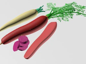 cenoura-002 Modelo 3D