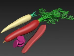 carrot-002 3D Model
