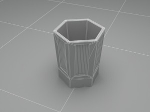 cup-001 Modèle 3D