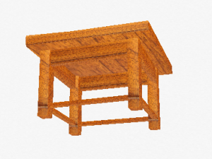 table 3D मॉडल