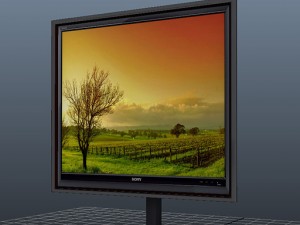 led desktop Model 3D
