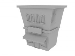 3d low-poly houses 3D Модель