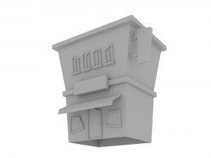 3d low-poly houses 3D Модель