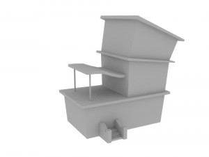 3d low-poly houses 3D Модель