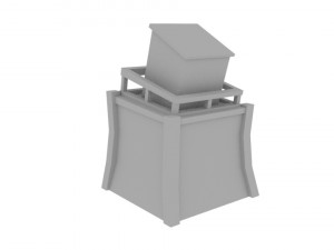 3d low-poly houses 3D Модель