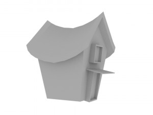 3d low-poly houses 3D Модель