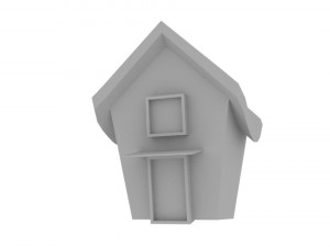 3d low-poly houses 3D Модель