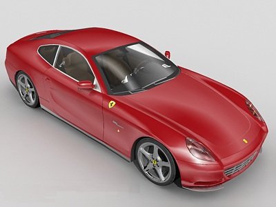 ferrari scaglietti 3D 模型 .c4d .max .obj .3ds .fbx .stl .blend 