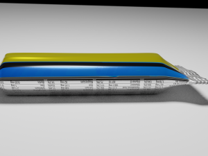 Generic candy bar wrapped Modelo 3D