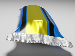 Generic candy bar wrapped Modelo 3D