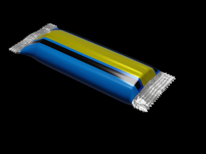 Generic candy bar wrapped Modelo 3D