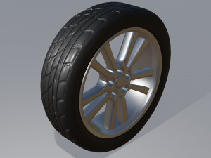 Car Wheel Modèle 3D