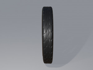Old Fashioned Wheel Modello 3D