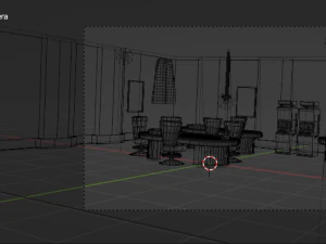 Casino Environment 3D Model
