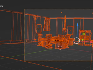 Casino Environment 3D Model