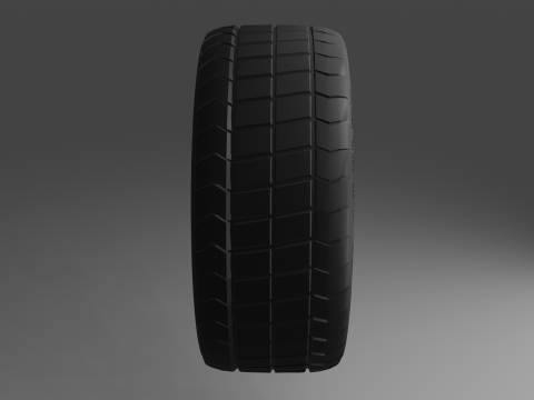 HighPoly Off-Road Tire 3D 模型