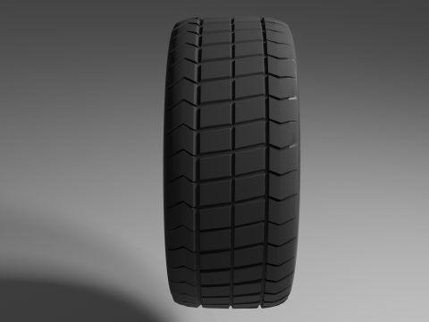 HighPolyOff-RoadWheel 3D Модель