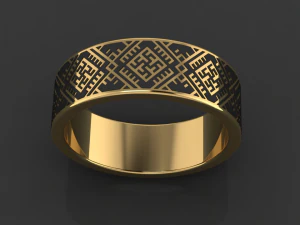 ringflowerfern Model Cetak 3D