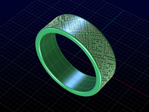 ringflowerfern 3D Druckmodell