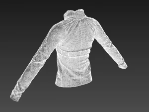 leather jacket 3D Model