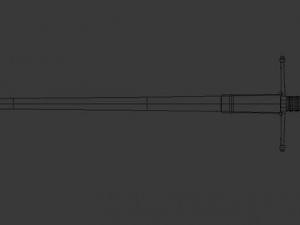 william wallace sword Modelo 3D