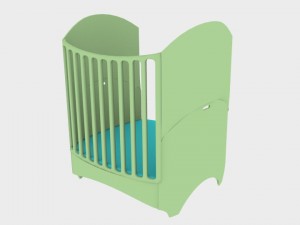 crib Model 3D